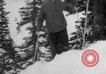 Image of US Army Soldiers skiing downhill Alta Utah USA, 1942, second 10 stock footage video 65675080875