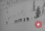 Image of US Army Soldiers skiing downhill Alta Utah USA, 1942, second 11 stock footage video 65675080875