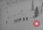 Image of US Army Soldiers skiing downhill Alta Utah USA, 1942, second 12 stock footage video 65675080875