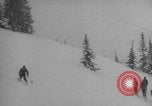 Image of US Army Soldiers skiing downhill Alta Utah USA, 1942, second 21 stock footage video 65675080875