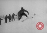 Image of US Army Soldiers skiing downhill Alta Utah USA, 1942, second 22 stock footage video 65675080875