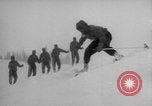 Image of US Army Soldiers skiing downhill Alta Utah USA, 1942, second 23 stock footage video 65675080875