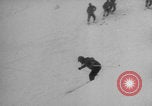 Image of US Army Soldiers skiing downhill Alta Utah USA, 1942, second 25 stock footage video 65675080875