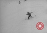 Image of US Army Soldiers skiing downhill Alta Utah USA, 1942, second 28 stock footage video 65675080875