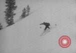 Image of US Army Soldiers skiing downhill Alta Utah USA, 1942, second 31 stock footage video 65675080875
