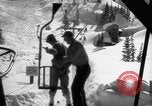 Image of US Army Soldiers skiing downhill Alta Utah USA, 1942, second 48 stock footage video 65675080875