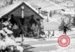 Image of US Army Soldiers skiing downhill Alta Utah USA, 1942, second 51 stock footage video 65675080875