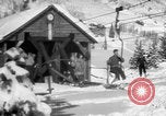 Image of US Army Soldiers skiing downhill Alta Utah USA, 1942, second 52 stock footage video 65675080875