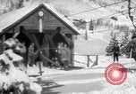 Image of US Army Soldiers skiing downhill Alta Utah USA, 1942, second 53 stock footage video 65675080875