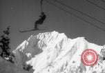 Image of US Army Soldiers skiing downhill Alta Utah USA, 1942, second 56 stock footage video 65675080875