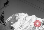 Image of US Army Soldiers skiing downhill Alta Utah USA, 1942, second 57 stock footage video 65675080875