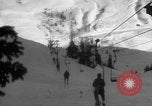 Image of US Army Soldiers skiing downhill Alta Utah USA, 1942, second 61 stock footage video 65675080875