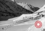 Image of US Military ski exercises Alta Utah USA, 1942, second 1 stock footage video 65675080876