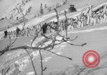 Image of US Military ski exercises Alta Utah USA, 1942, second 8 stock footage video 65675080876