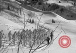 Image of US Military ski exercises Alta Utah USA, 1942, second 19 stock footage video 65675080876