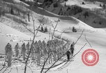 Image of US Military ski exercises Alta Utah USA, 1942, second 20 stock footage video 65675080876