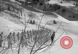 Image of US Military ski exercises Alta Utah USA, 1942, second 23 stock footage video 65675080876