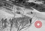 Image of US Military ski exercises Alta Utah USA, 1942, second 25 stock footage video 65675080876