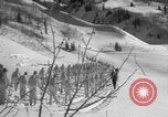 Image of US Military ski exercises Alta Utah USA, 1942, second 26 stock footage video 65675080876