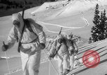 Image of US Military ski exercises Alta Utah USA, 1942, second 29 stock footage video 65675080876