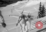 Image of US Military ski exercises Alta Utah USA, 1942, second 31 stock footage video 65675080876