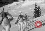 Image of US Military ski exercises Alta Utah USA, 1942, second 34 stock footage video 65675080876