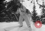 Image of US Military ski exercises Alta Utah USA, 1942, second 56 stock footage video 65675080876