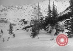 Image of US Military ski exercises Alta Utah USA, 1942, second 57 stock footage video 65675080876