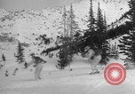 Image of US Military ski exercises Alta Utah USA, 1942, second 58 stock footage video 65675080876
