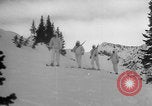 Image of US Military ski exercises Alta Utah USA, 1942, second 62 stock footage video 65675080876