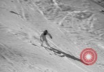 Image of US Army parachutists skiing Alta Utah USA, 1942, second 21 stock footage video 65675080877