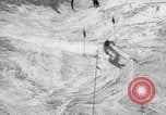 Image of US Army parachutists skiing Alta Utah USA, 1942, second 35 stock footage video 65675080877