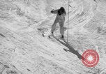 Image of US Army parachutists skiing Alta Utah USA, 1942, second 38 stock footage video 65675080877