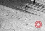 Image of US Army parachutists skiing Alta Utah USA, 1942, second 46 stock footage video 65675080877