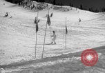 Image of US Army parachutists skiing Alta Utah USA, 1942, second 48 stock footage video 65675080877