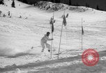 Image of US Army parachutists skiing Alta Utah USA, 1942, second 51 stock footage video 65675080877