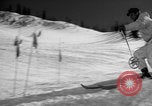 Image of US Army parachutists skiing Alta Utah USA, 1942, second 54 stock footage video 65675080877
