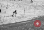 Image of US Army parachutists skiing Alta Utah USA, 1942, second 57 stock footage video 65675080877