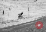 Image of US Army parachutists skiing Alta Utah USA, 1942, second 58 stock footage video 65675080877