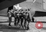 Image of Army Parachute Infantry airborne jump Alta Utah USA, 1942, second 1 stock footage video 65675080878