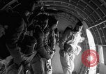 Image of Army Parachute Infantry airborne jump Alta Utah USA, 1942, second 45 stock footage video 65675080878