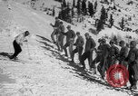 Image of US Army ski-intensive training Alta Utah USA, 1942, second 14 stock footage video 65675080879