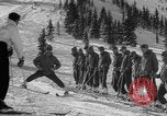 Image of US Army ski-intensive training Alta Utah USA, 1942, second 18 stock footage video 65675080879