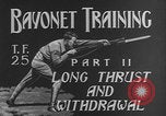 Image of bayonet training United States USA, 1938, second 12 stock footage video 65675080880