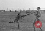 Image of bayonet training United States USA, 1938, second 25 stock footage video 65675080880