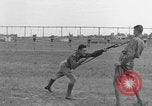 Image of bayonet training United States USA, 1938, second 27 stock footage video 65675080880