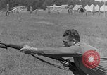 Image of bayonet training United States USA, 1938, second 41 stock footage video 65675080880
