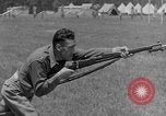 Image of bayonet training United States USA, 1938, second 43 stock footage video 65675080880