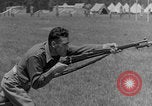 Image of bayonet training United States USA, 1938, second 46 stock footage video 65675080880