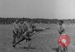 Image of bayonet training United States USA, 1938, second 8 stock footage video 65675080881